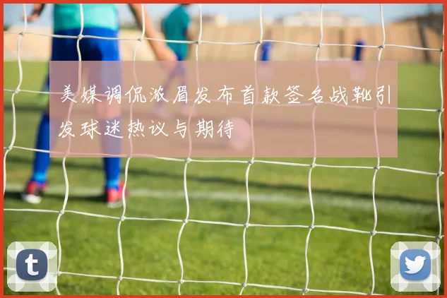 美媒调侃浓眉发布首款签名战靴引发球迷热议与期待